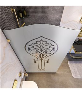 Walk In Dusche Royal 12-Gold-Blooming