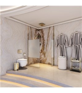 Walk In Dusche Royal 14-Gold-Blinds