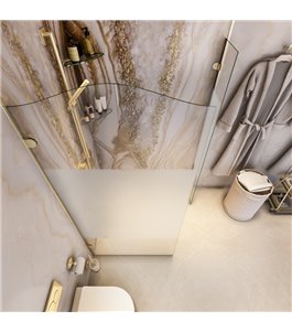 Walk In Dusche Royal 14-Gold-Blinds