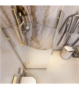 Walk In Dusche Royal 14-Gold-Billow